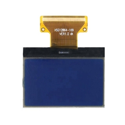 Modulo LCD dell'esposizione di Dot Matrix del DENTE blu della lampadina LED 28x64 con l'interfaccia di FPC