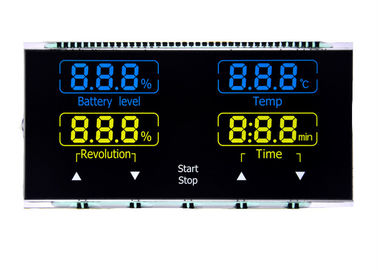 Esposizione LCD di VA della cifra di segmento su ordinazione di tocco 7 per il sistema di riscaldamento