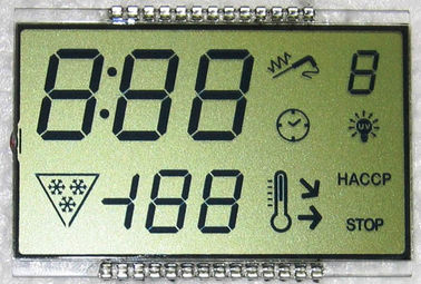 Mono schermo LCD positivo di TN per il metodo movente dinamico del termometro