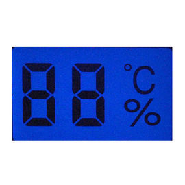 Impiegati di funzionamento -30-+80℃ di forma 2 della cifra dello schermo dell'esposizione LCD LCD su ordinazione di TN