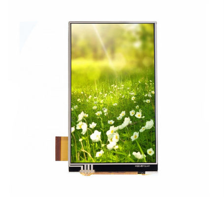 esposizione a 3,97 pollici di IPS TFT LCD dell'interfaccia di 300cd/M2 480x800 RGB