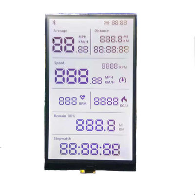 L'azionamento statico Transflective SPI collega il modulo LCD del DENTE