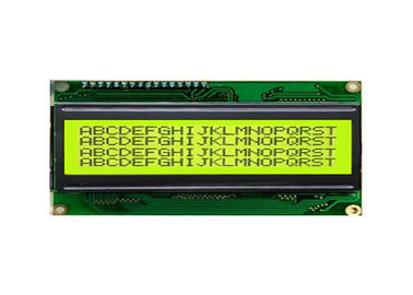 20 x 4 schermi giallo verde dell'esposizione LCD di 2004A LCM dimensione del profilo di 98 x di 60 x di 13.5mm 
