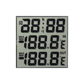 Micro nematico torto segmento LCD su ordinazione dell'esposizione 3 di TN delle cifre per la temperatura