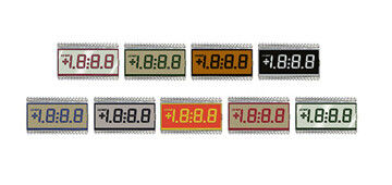 4 l'esposizione LCD di VA di colore di segmento della cifra 7 con stampa di seta progetta