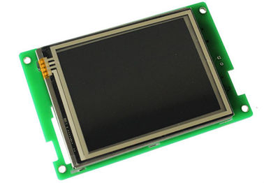 Interfaccia resistente a 3,5 pollici industriale dello schermo attivabile al tatto RS232 di TFT LCD con il bordo di driver