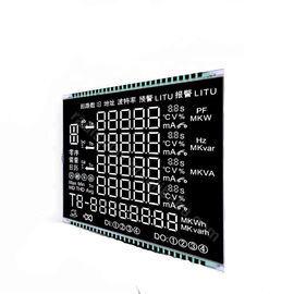 l'esposizione LCD di 3.3V VA con i perni di Matel collega lo schermo LCD del fondo nero per il metro di energia