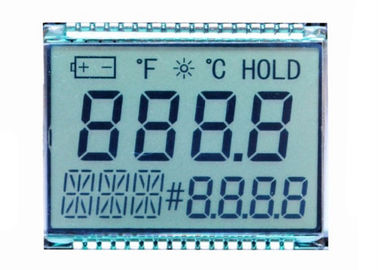 Esposizione LCD riflettente di TN dell'esposizione numerica di segmento della cifra 7 di abitudine 4 per il connettore di Pin del tester