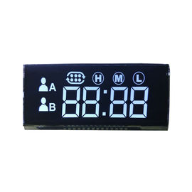 Schermo LCD della cifra del modulo 4 dell'esposizione di segmento di elettricità statica 14 di segmento LCD del carattere 7