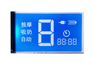 Modulo LCD industriale dell'esposizione di segmento di TN Digital 7 di abitudine per il sistema del veicolo
