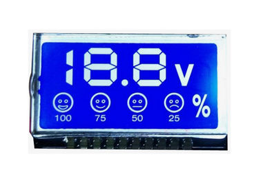 Modulo LCD industriale dell'esposizione di segmento di TN Digital 7 di abitudine per il sistema del veicolo