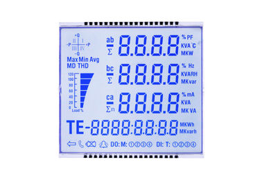 Ampia osservazione di STN di segmento LCD ad alto contrasto dell'esposizione 7 per i prodotti elettronici