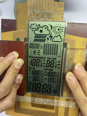 IL LCD di TN del basso consumo energetico visualizza il grande modulo di segmento di dimensione per il termostato astuto