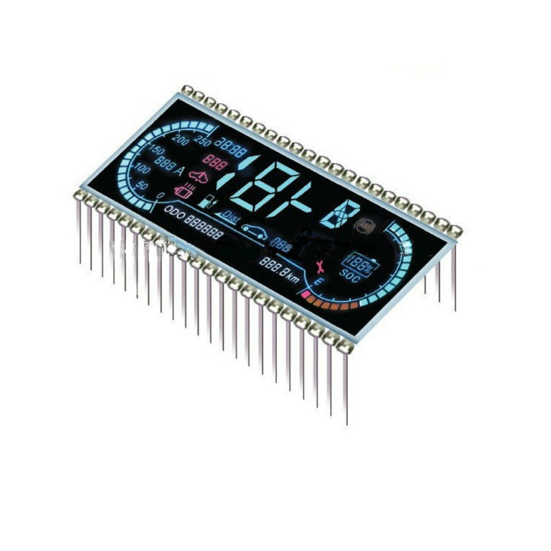 schermo di visualizzazione dell'affissione a cristalli liquidi 4.5V, Pin o esposizione di carattere dell'affissione a cristalli liquidi del connettore della zebra