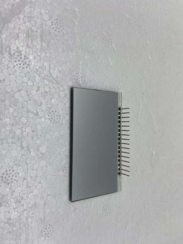 Tn 7 Segmento LCD Display 12 O Orologio positivo Monocromo Transmissive Lcd Modulo carattere trasparente per orologio