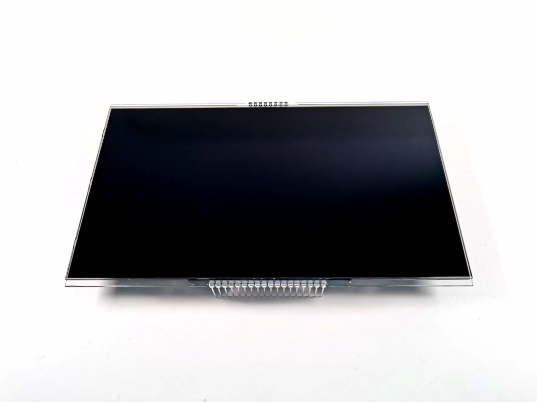 12 O Clock Negativo VA Display LCD Segmento nero Digit Grafica LCD Vetro Va Pannello Per Termostato