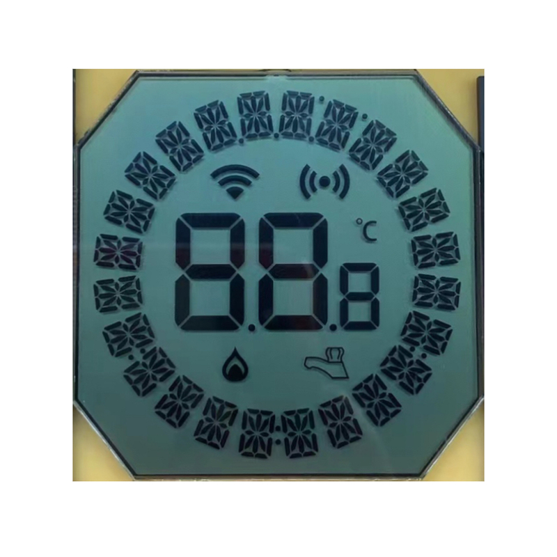 4.2 V LCD Screen Transmissive HTN LCD Display Applicazione per il controllo della temperatura