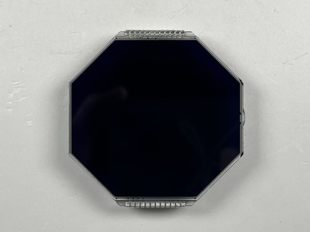 Display LCD HTN a matrice personalizzata con otto forme monocromo a 7 segmenti schermo LCD grafico per strumenti per motocicli
