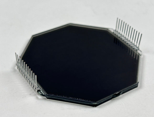 Display LCD HTN a matrice personalizzata con otto forme monocromo a 7 segmenti schermo LCD grafico per strumenti per motocicli