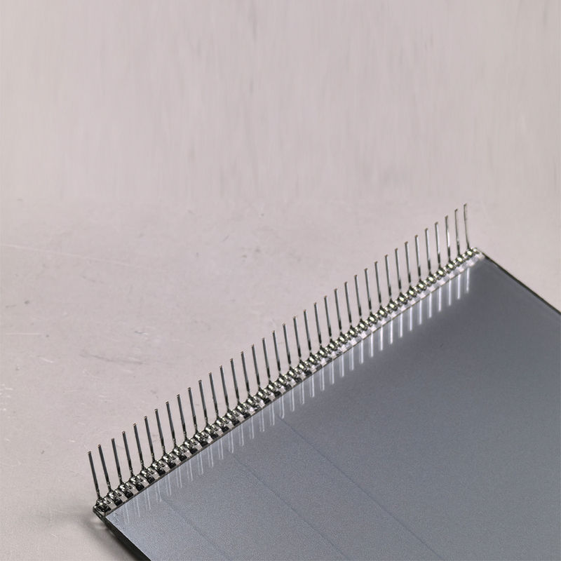 Dimensioni personalizzate di fabbrica TN 7 Segmento Display LCD Modulo trasmissivo monocromo carattere trasparente per termostato