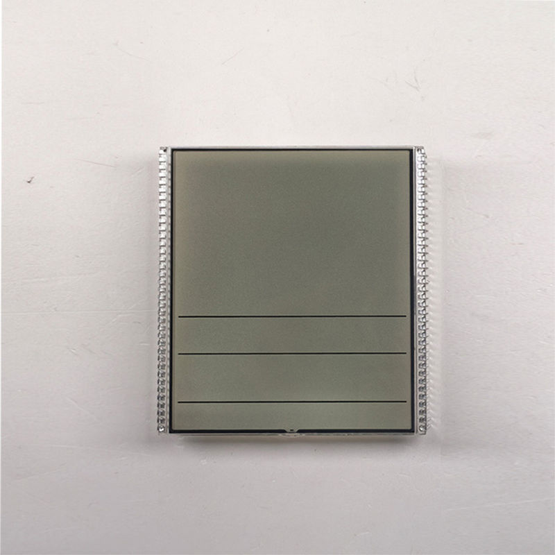 Dimensioni personalizzate di fabbrica TN 7 Segmento Display LCD Modulo trasmissivo monocromo carattere trasparente per termostato