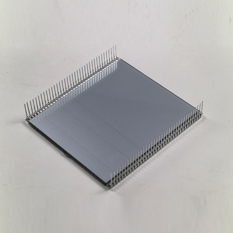Dimensioni personalizzate di fabbrica TN 7 Segmento Display LCD Modulo trasmissivo monocromo carattere trasparente per termostato