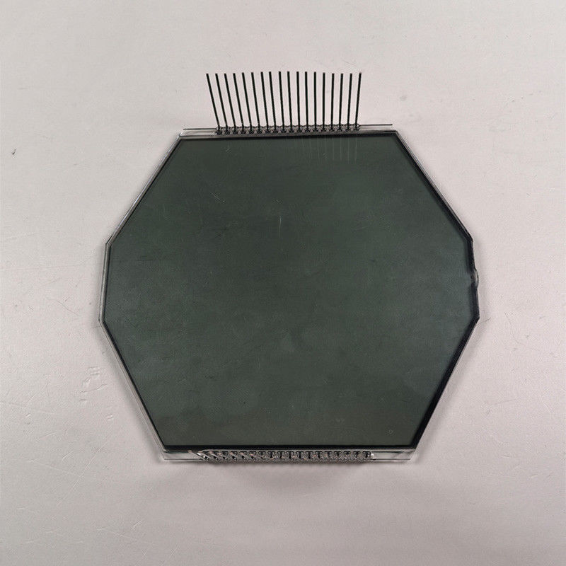 Display LCD HTN a vendita in fabbrica Display LCD a otto forme monocromo a 7 segmenti Display LCD grafico per strumenti per motociclette