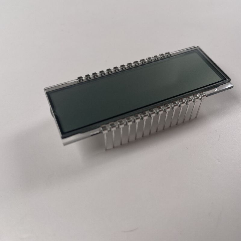 Display LCD TN a 8 cifre con connessione PIN positiva a sette segmenti per contatori di gas elettronici