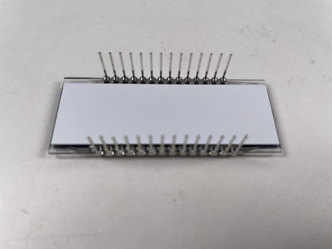 Display LCD TN a 8 cifre con connessione PIN positiva a sette segmenti per contatori di gas elettronici
