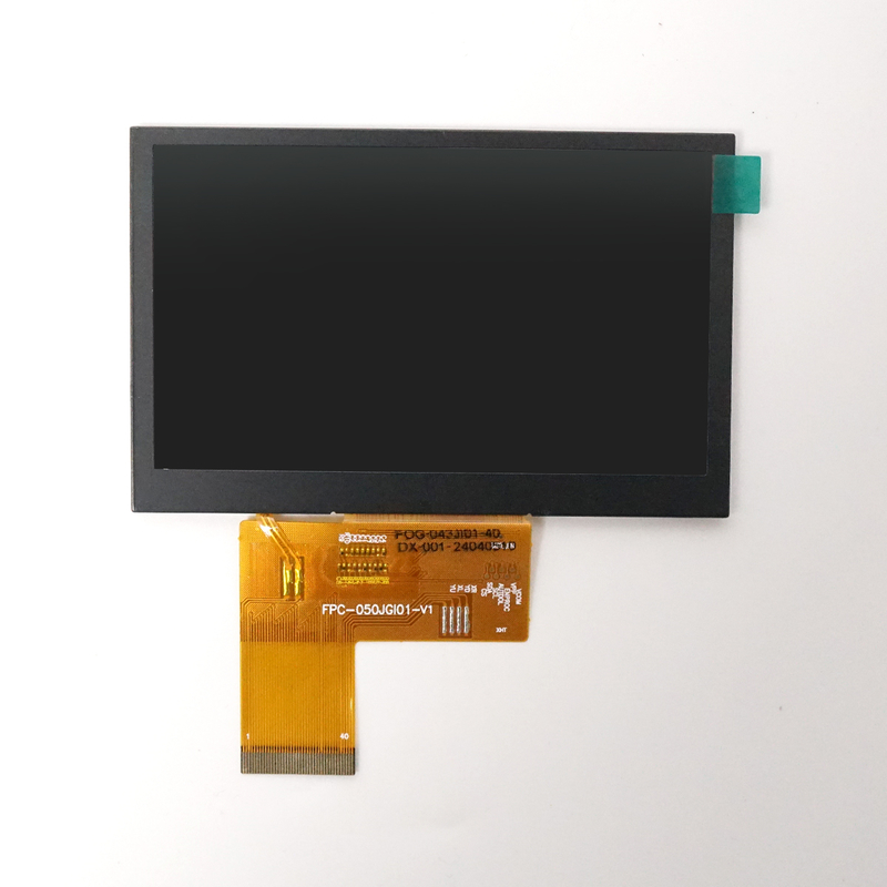 Pannello LCD TFT personalizzato 800x480 per pannelli di controllo industriali Display LCD TFT ad ampio angolo di visione Display LCD TFT da 7 pollici