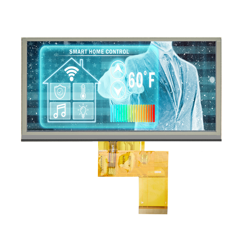 Modulo di visualizzazione LCD TFT personalizzato da 7 pollici ad alta risoluzione e chiarezza, pannello IPS/VA per uso medico