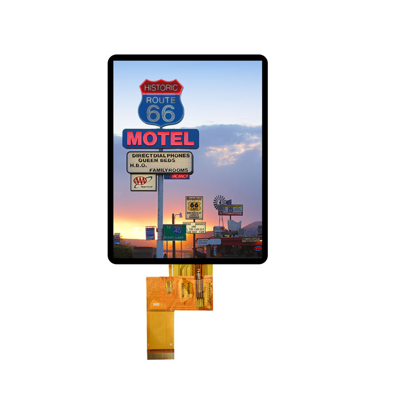 Supporto OEM ODM Display LCD TFT da 3,5 pollici per controllo industriale Interfaccia SPI/MCU/LVDS Display LCD Panel Modulo di visualizzazione TFT personalizzato