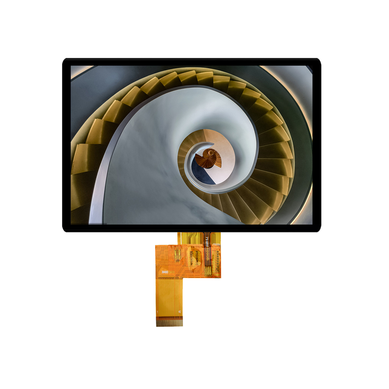 Produzione di display TFT LCD da 7 pollici, modulo display TFT LCD di grado industriale con touchscreen, modulo LCD TFT personalizzato