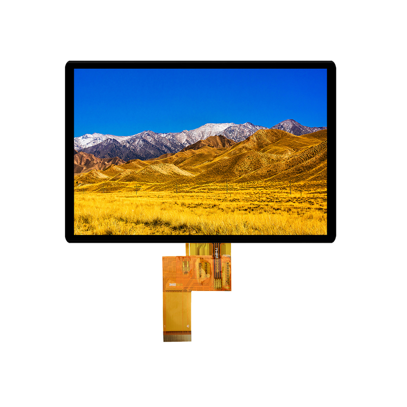 Produzione di display TFT LCD da 7 pollici, modulo display TFT LCD di grado industriale con touchscreen, modulo LCD TFT personalizzato