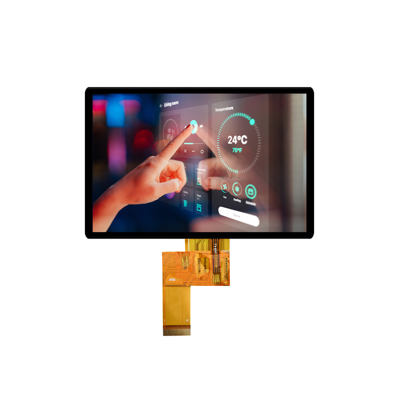 Modulo touchscreen TFT da 3,5 pollici con ampio angolo di visione IPS personalizzato, interfaccia LVDS RGB per dispositivi medici
