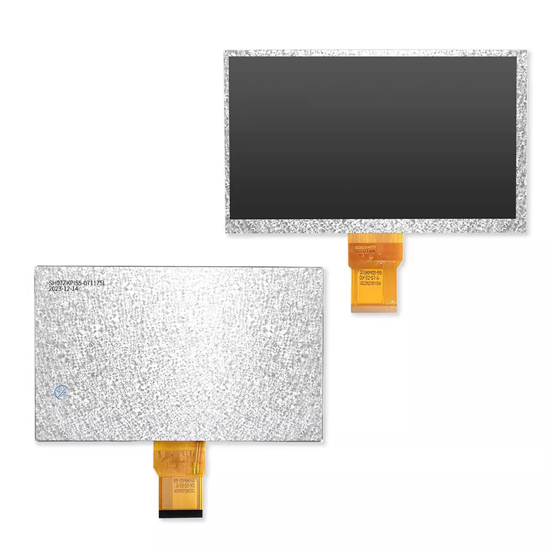 Modulo di visualizzazione TFT personalizzato con touch Interfaccia RGB/LVDS 7 pollici Pannello LCD OEM ODM Supporto 7 pollici