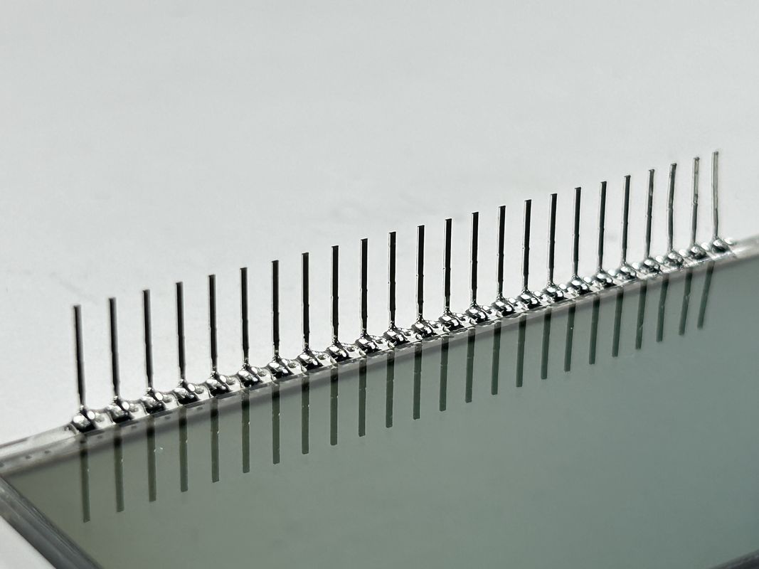 Segmento HTN conforme a ROHS personalizzato LCD 7 Segmento LCD per il controllo industriale