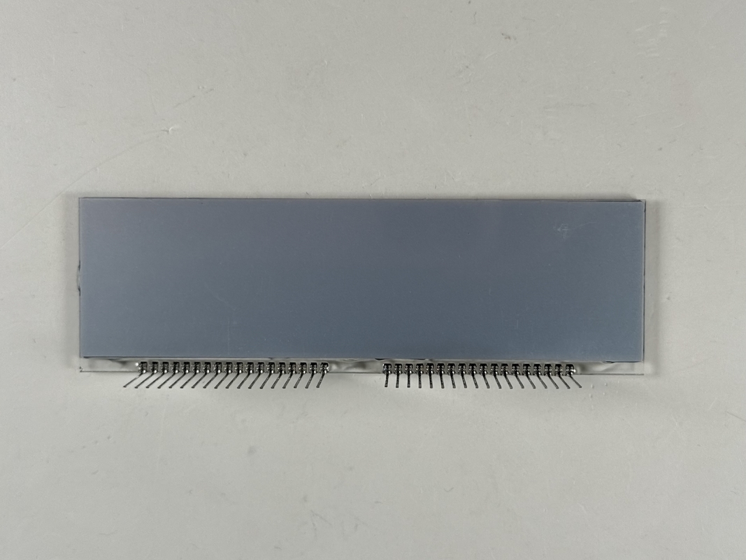 Tipo di segmento del connettore del pin lcd HTN Tipo di display LCD personalizzato per strumenti e metri