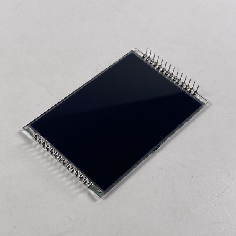 Custom THN Negative Segmented LCD Display for Industrial Temperature Control LCD Display 7 Segment