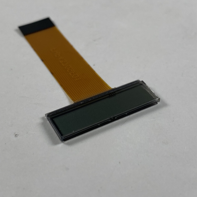 Segmento HTN 7 personalizzato Anzeige LCD 12 O'Clock Visualizza angolare Visualizza LCD per il pannello di controllo dell'appliance domestico
