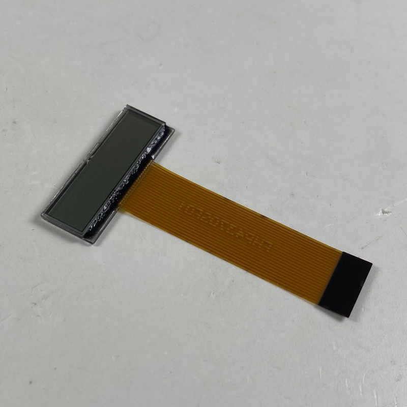 Segmento HTN 7 personalizzato Anzeige LCD 12 O'Clock Visualizza angolare Visualizza LCD per il pannello di controllo dell'appliance domestico