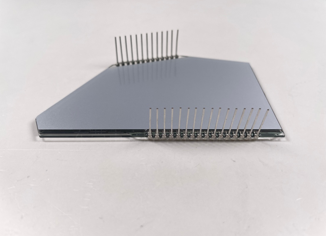 Pannello in vetro LCD HTN personalizzato | Prezzo display LCD a 7 segmenti per elettronica industriale e di consumo