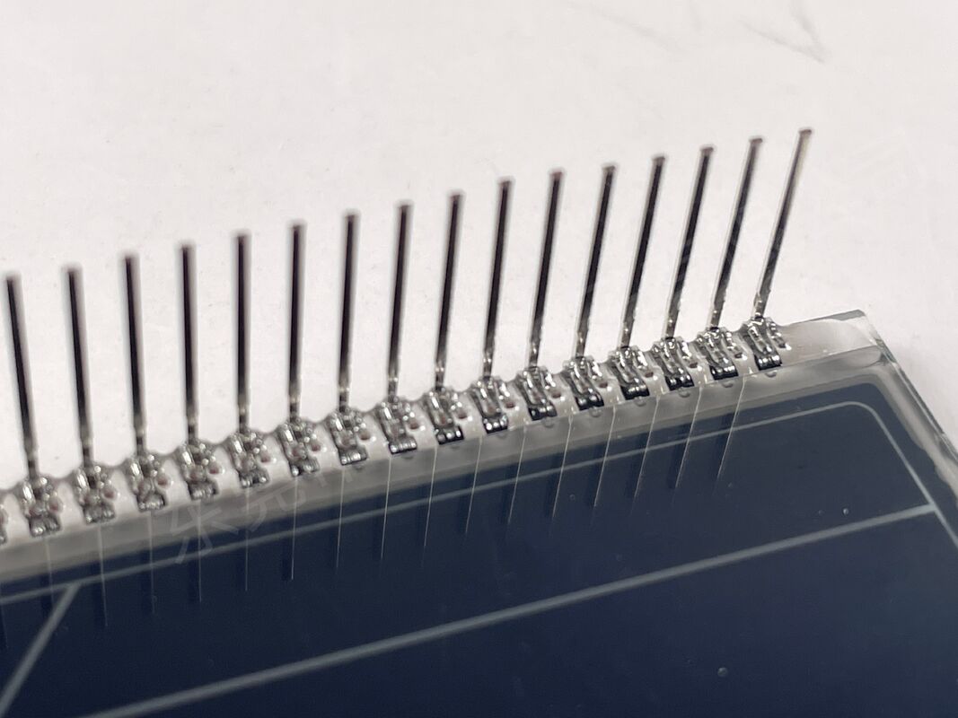 Display LCD a pellicola blu per motociclette Display LCD monocromo Display LCD a velocimetro semicircolare