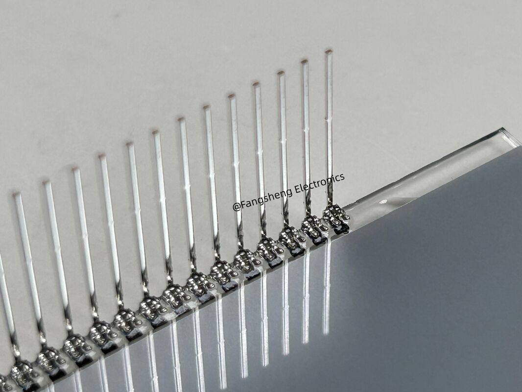 Display a segmenti LCD monocromatici per schermo strumenti antiriflesso Display LCD a 7 segmenti per motocicli