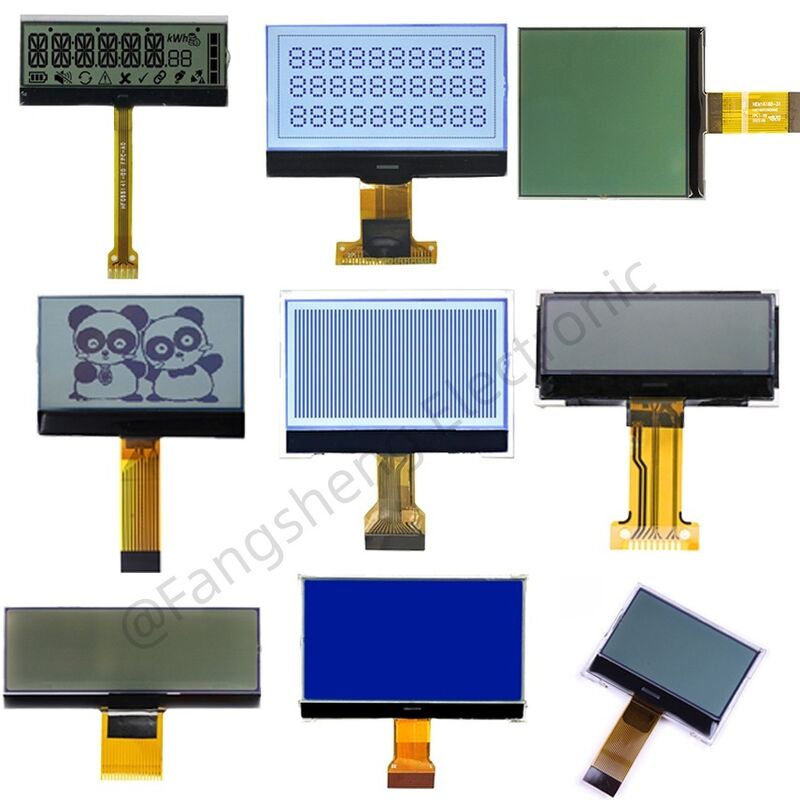 OEM COG LCD 128x64 192x64 240x128 COG LCD Fabbrica ST7567 Display COG per controllo industriale