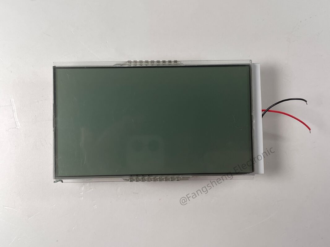 Display LCD HTN personalizzato Pannello di vetro per strumenti e contatori HTN Monocromo LCD Display Factory