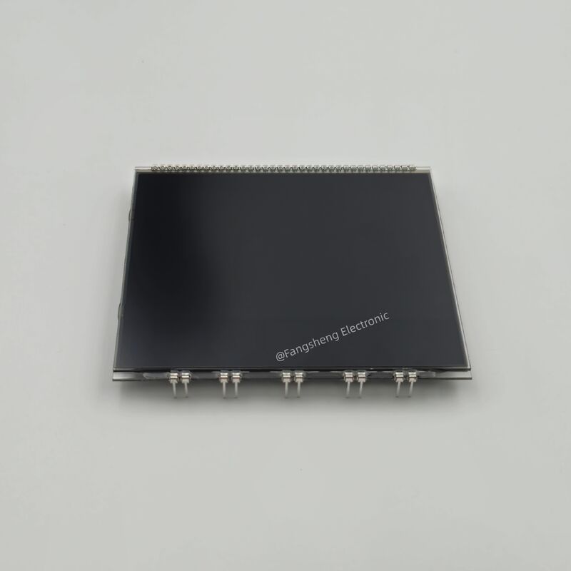 Display LCD monocromatici VA personalizzati per termostato Display LCD a segmenti monocromatici negativi VA