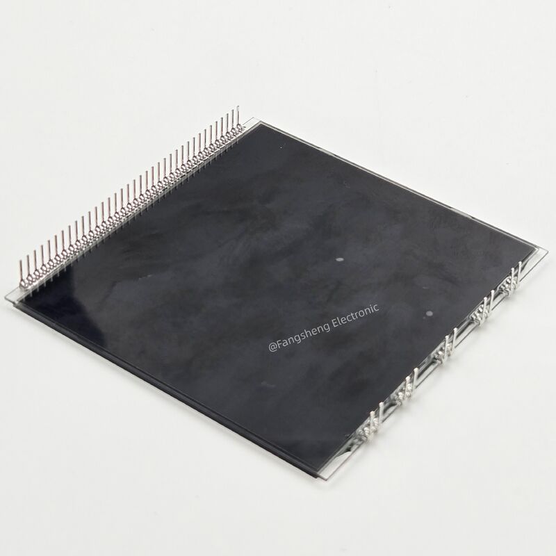 Display LCD monocromatici VA personalizzati per termostato Display LCD a segmenti monocromatici negativi VA