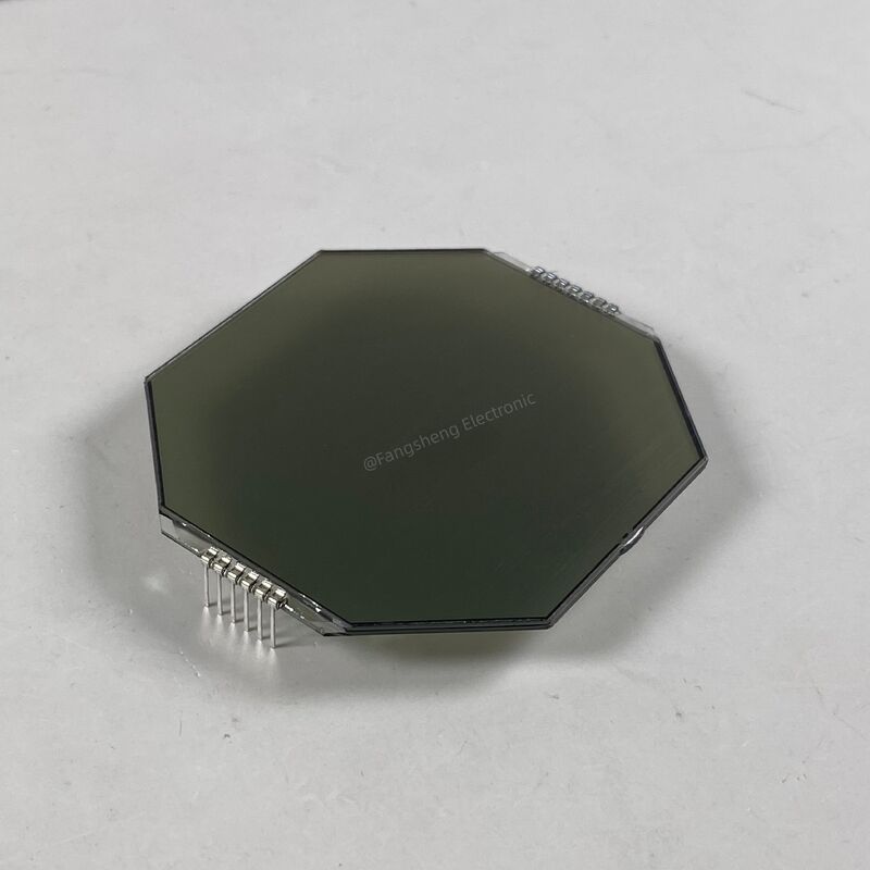 Display LCD HTN personalizzato LCD monocromatico a 7 segmenti per termostato Tn Htn Pannello LCD a 7 segmenti postivo transflettivo Schermo LCD