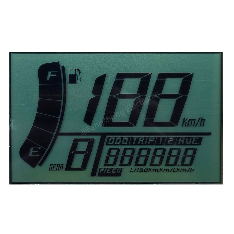 Display LCD contachilometri contachilometri personalizzato Display digitali a 7 segmenti per motocicli e veicoli elettrici (EV)